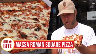 Barstool Pizza Review  Massa Roman Square Pizza Scotch Plains NJ [upl. by Rednaeel651]