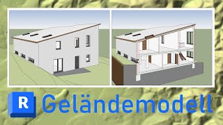 Revit  Geländemodell [upl. by Eimile]