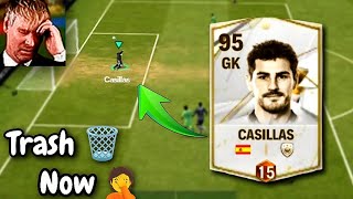 GK CASILLASS REVIEW AFTER UPDATE 👀  FC MOBILE GAMEPLAY  FC MOBILE 24 [upl. by Ahkihs130]