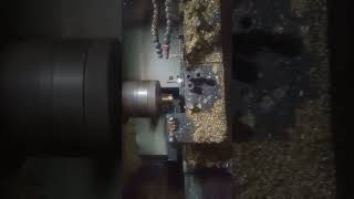 Threading Operation On CNC Machinemachining [upl. by Island]