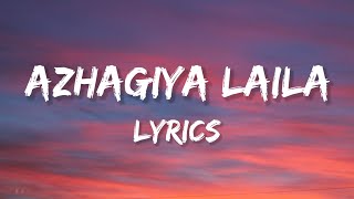 Azhagiya Laila  Lyrics Ullathai Allitha  Karthik Rambha [upl. by Ikcim]