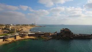 Ancient Caesarea Port Israel [upl. by Ardra]