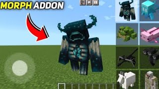 How to get morph mod in minecraft pe 120 100 working minecraft [upl. by Ellehcyt]