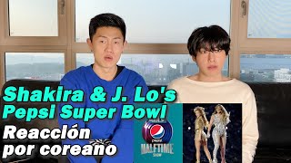 Shakira amp J Los FULL Pepsi Super Bowl LIV Halftime Show  Reacción Por Coreano [upl. by Cypro]