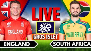 England vs South Africa T20 World Cup Match  Live Score amp Commentary  ENG vs SA Live  ENG Batting [upl. by Fujio]