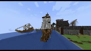 Minecraft Medieval Kingdom Galleom [upl. by Arndt]