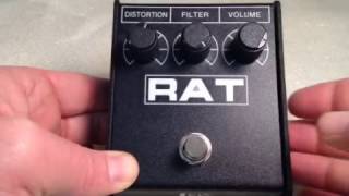 The Pro Co Rat Distortion Pedal A Look Inside [upl. by Deirdre]