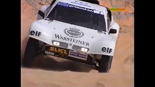 1994 Tunisia Rally Raid  Stage 3  Citroen ZX  Schlesser Buggy  Eurosport [upl. by Kristianson]