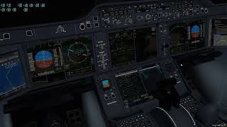 Airbus a350 ILS approach runway 04L EKCH XP11 [upl. by Aiek]