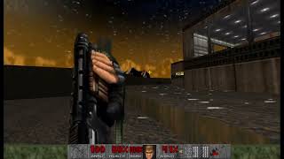 Brutal Doom  KneeDeep in the Dead  Tactical  Hard Realism  Computer Station E1M7 [upl. by Darda720]