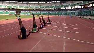 Dons Pole Vault Academy Drills 14 [upl. by Anoniw]