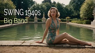 👉 BIG BAND SWING 1940s  RELAXATION AT THE PALACE [upl. by Nicolella256]