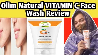 Olim Naturals Vitamin C Facewash Olim Natural Products Review Affordable skincare products [upl. by Akkinahs]