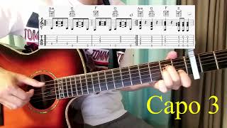 Camila Cabello  quotDont Go Yetquot guitar tutorial [upl. by Loyce246]