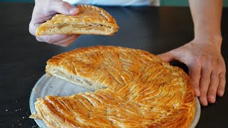 Galette des Rois Pomme Amande  nouvelle recette 2023 ultra bonne [upl. by Airaet142]