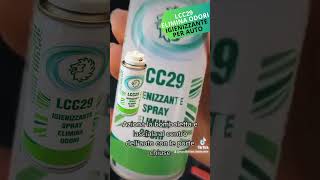 LCC29 IGIENIZZANTE SPRAY ELIMINA CATTIVI ODORI automobile igienizzante spray motorsistem [upl. by Nylram252]