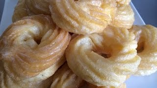 Crullers donuts [upl. by Ilime]