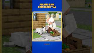 Anjing baik dan kakek tua shorts minecraft roblox [upl. by Cousin]