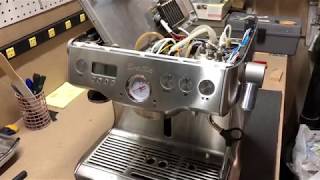 Breville Dual Boiler Solenoid Valve Replacement and OPV Adjustment [upl. by Amathist]