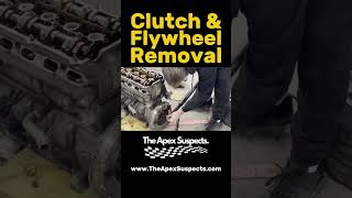 Clutch amp Flywheel bmw e36 engineswap enginebuild projectcar mechanic car cars shorts short [upl. by Montana]