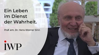 Prof Dr HansWerner Sinn Ein Leben im Dienst der Wahrheit [upl. by Lyontine]