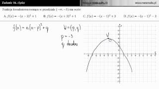 Zadanie 16  Arkusz maturalny II  poziom podstawowy [upl. by Argus]