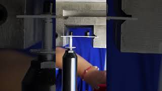 Comparison of riveting results between open end and drum type spigots [upl. by Follmer532]