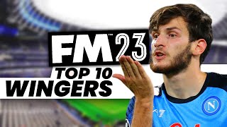 The TOP 10 WINGERS to Buy on FM23 are [upl. by Medrek]