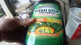 spectracide weed killer crabgrass killer review [upl. by Hamann264]