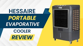 Hessaire Portable Evaporative Cooler Review [upl. by Annaihr]