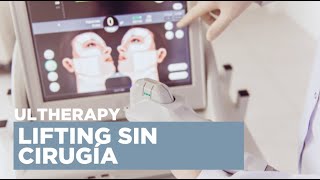 Lifting facial SIN CIRUGÍA  ULTHERAPY [upl. by Eenattirb]