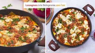 Lasagne à la poêle sans four ni pâtes Lasagnes لازانيا بدون العجينة الخاصة و بدون فرن [upl. by Dalila]