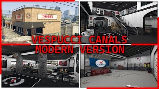 Vespucci Canals MC Clubhouse Modern Version FIVEM MLO [upl. by Ellett145]