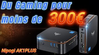 Les avantages dun mini pc pour les jeux vidéo  NIPOGI AK1PLUS [upl. by Netsruk75]