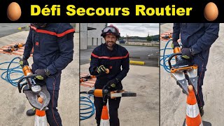 Défi Secours Routier  Déplacer un œuf avec écarteur cisaille [upl. by Dorcea]