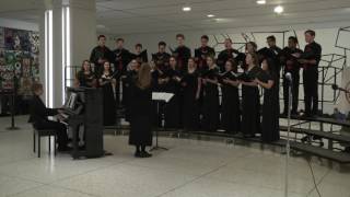 Guilderland High School Chamber Choir Perform in the Empire State Plaza Concourse [upl. by Atsylak591]