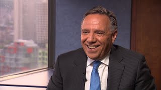 François Legault sexplique sur sa vision de limmigration [upl. by Nivlac]