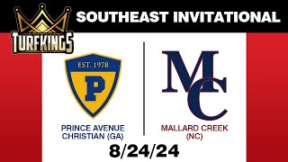 TurfKings Southeast Invitational Prince Avenue Christian Vs Mallard Creek [upl. by Decca]