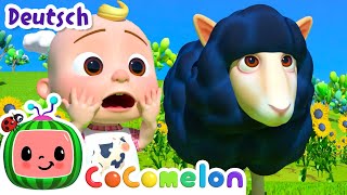 Das schwarze Schaf   CoComelon  JJs Animal Time Deutsch  Cartoons und Kinderlieder [upl. by Gnehp]