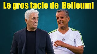 Le gros tacle de Lakhdar Belloumi à Petkovic [upl. by Aihsenyt]