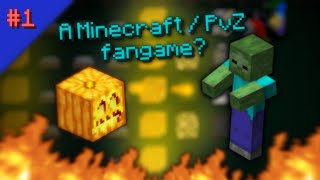 PLANTS VS ZOMBIES IN A BLOCKY WORLD Minecraft vs Zombies stream highlight Part 1 [upl. by Minta]