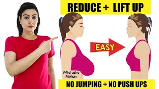 1 Minute Best Exercise To Reduce Breast Fat  Lift Up Breast Size Naturally In 12 Days 🔥 [upl. by Terrell375]