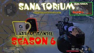 SEASON 6 OUTBREAK SANATORIUM INTEL amp ARTIFACTS SEASON 6 OUTBREAK COLD WAR ZOMBIES [upl. by Paucker33]