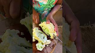 Cauliflower Steaks Recipe 😍  Nature Village Life 😋😋😋 [upl. by Seamus179]