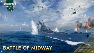 Manufrance Rapid  Battle of Midway  World War Heroes [upl. by Azrim]