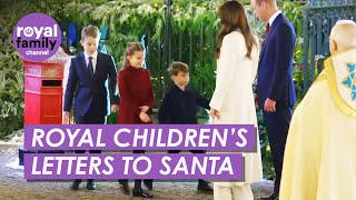 Will amp Kate With Royal Children at Carol Serice in Westminster Abbey [upl. by Leanard]