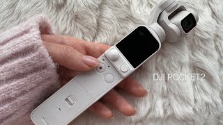 DJI POCKET2 ｜開封動画 セッティング方法のコツ カスタマーサポート対応 [upl. by Katerine]