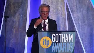 Dustin Hoffman accepting a Gotham Tribute at the 2017 IFP Gotham Awards [upl. by Dorion]