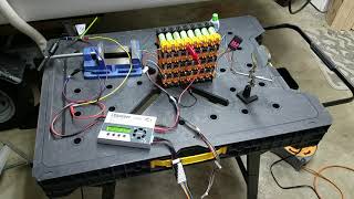 Torqeedo Battery Repair Video 13 of 16 Charging 8x8 cells by iCharger 208B [upl. by Aiuqram]