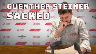 Guenther Steiner SACKED [upl. by Dreyer]